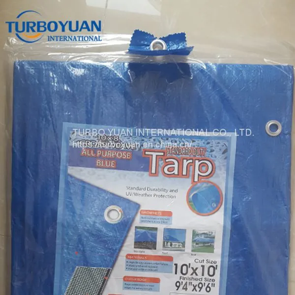 pe / Vinyl Military Camping Tarp Tent Tarpaulin photo-5