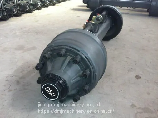 American Type Drum Semi Trailer Bogie Axle Manufacturer photo-3