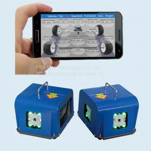 Portable 3D Computer Wheel Aligner