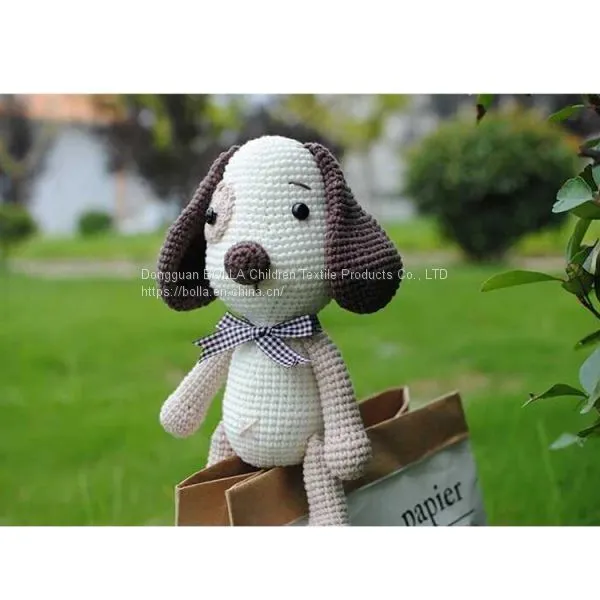 High Quality Smart Animal Cheap Cotton Toy Supplier Organic Knitted Toys photo-2