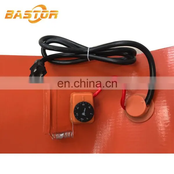 220 v 55 Gallon Flexible Silicone Rubber Oil Drum Band Heating With Controller photo-4