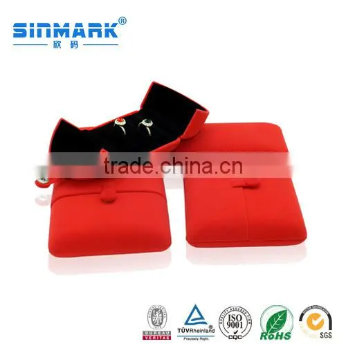 SINMARK 2015 Hot Sale Red Velvet Jewelry Gift Box for Ring in China photo-6
