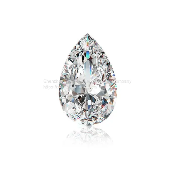 Loose Gemstones Moissanite Stone 0.35ct To 6ct Pear Shape Diamond D Color VVS1 Loose Beads For Women Luxury Ring Jewelry Making photo-5