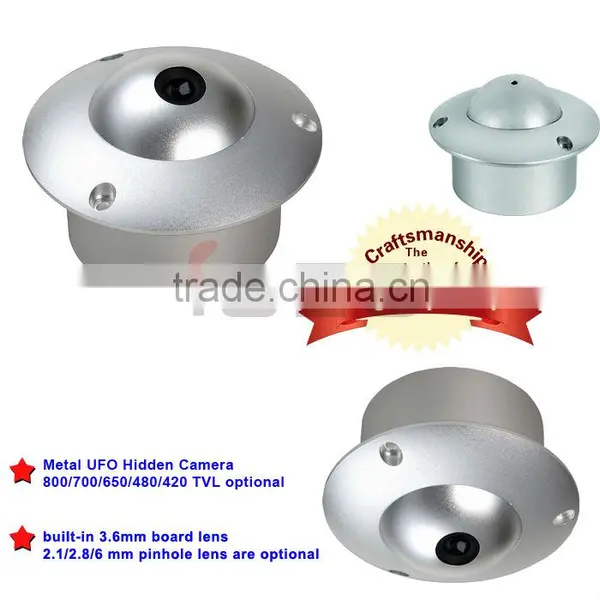 1/3" Sony Metal UFO Hidden Ccd Camera photo-2