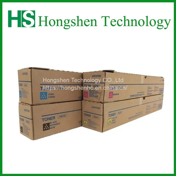 TN619 Copier Compatible Toner Cartridge For Konica-Minolta BizHub PRESS C1060 and C1070 Series (Konica-Minolta TN619 Set)