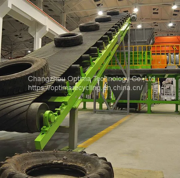 Wire Free Mulch Plant Tire Mulch Machine Tire Recycling Machines Suppliers photo-3