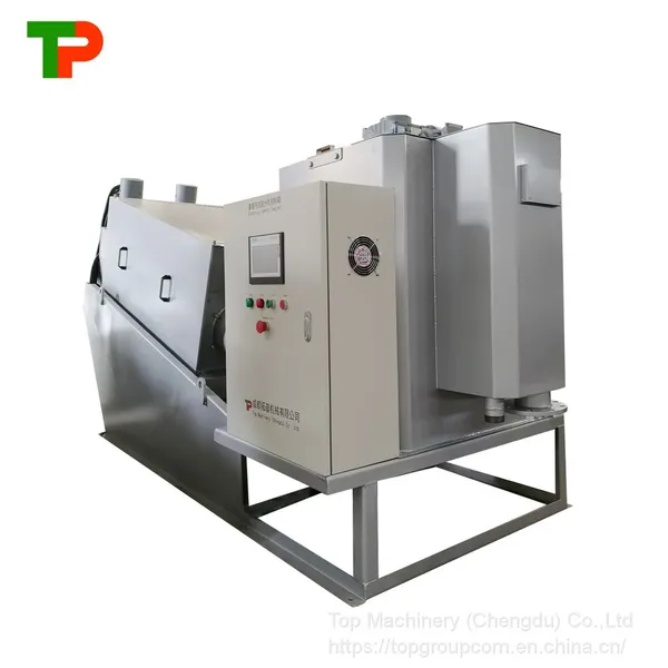 TPDL Volute Screw Sludge Dewatering Machine photo-3