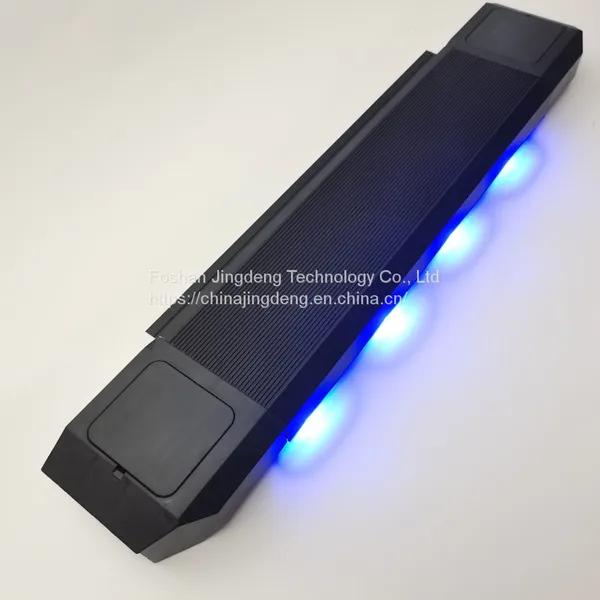 Wholesale Surface Mounted Downward Blue Dot Luminous Carpet LED Step Lamp for Theater photo-5