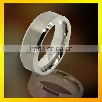 Fashional Design Mens Jewelry Brushed Ring Tungsten With Prompt Dielivery Paypal Accepeted