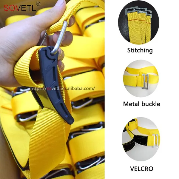 Scuba Corrosion Resistance UHMWPE Enhanced Webbing Belt Diving Oxygen Tank Strap photo-3