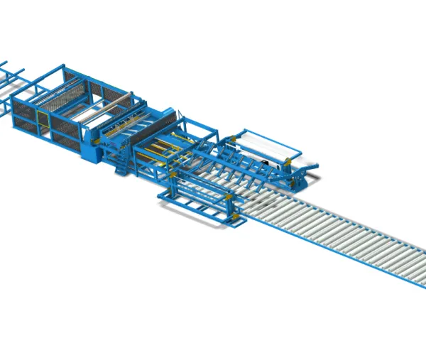 Mechanical Wire Hanging, Automatic Diameter Feeding, Automatic Net Turning and Netting, Reinforced Mesh Welding Machine photo-2