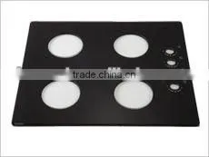 High Temperature Resistant Black Crystal Glass Panel