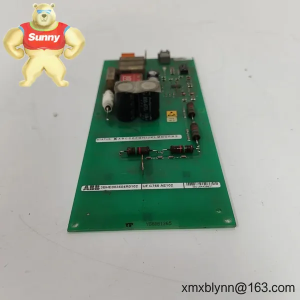 ABB UFC765AE102 (3BHE003604R0102) – High-reliability Controller/communication Board for ABB Symphony/Advant Harmony DCS photo-3