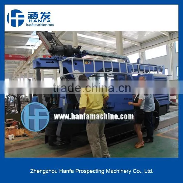 2014 Best Sale!Durable!Easy to Operate!hydraulic System! HF300Y Crawler Type Agricultural Irrigation Well Drilling Rig photo-3