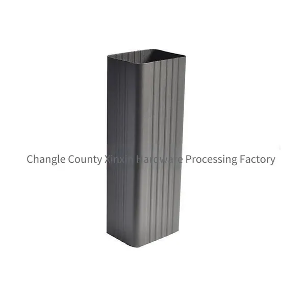 Large-diameter Downpipes for Factory Buildings, Sizes of Prefabricated Aluminum Alloy Rainwater Pipes, Building Exterior Wall Drainage Pipes photo-5