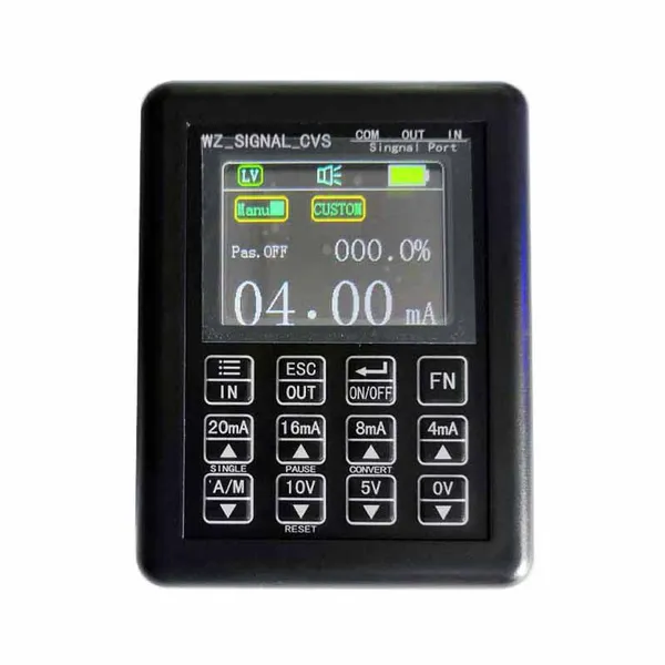 Original WZ-SIGNAL-CVS Signal Generator 0-24mV Color LCD 0.3% Accuracy Process Signal Calibrator Current Source Simulator photo-3