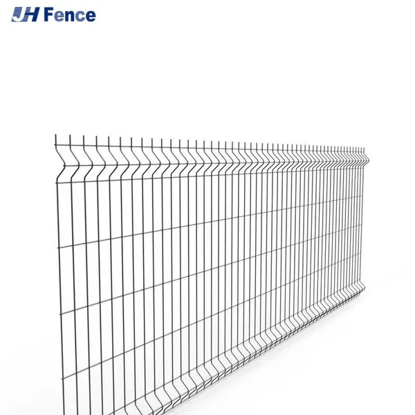 Hot Dipped Galvanized PVC Coated 3D Curved Welded Wire Mesh Fence Panel for Garden photo-1