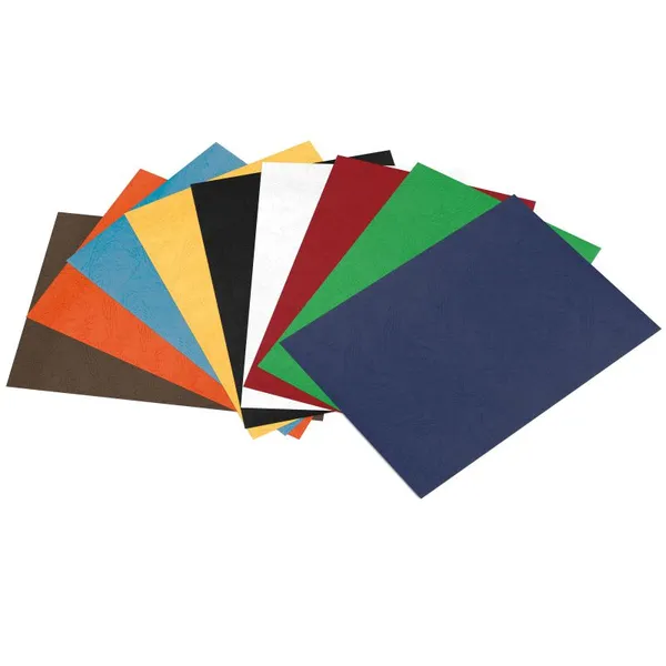 Letter Size A4 Leather Grain Paper Binding Covers Book Binding Cover for Report Presentation IDLGBC001 photo-4