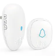 Wireless Home Doorbell Intelligent/electronic Remote Control Waterproof Doorbell With One to Two Beep Caller(wechat:13510231336)