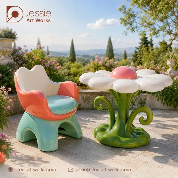 Garden Fiberglass Furniture