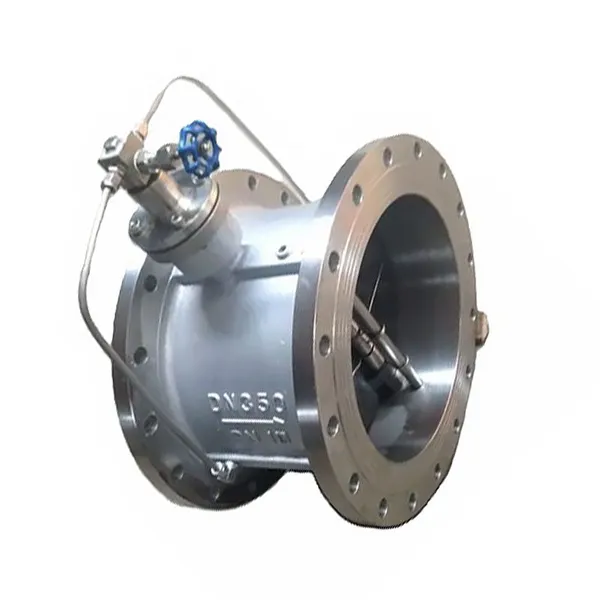 Factory Direct Sales of Stainless Steel Flange Micro Resistance Slow Closing Butterfly Check Valve photo-4