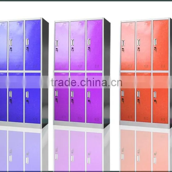 China Factory Wholesale Price Sports Anti-damp TypeSteel Storage Lockers For Public Place photo-3
