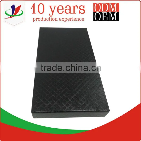Cardboard Paper Matte Black Gift Box photo-5
