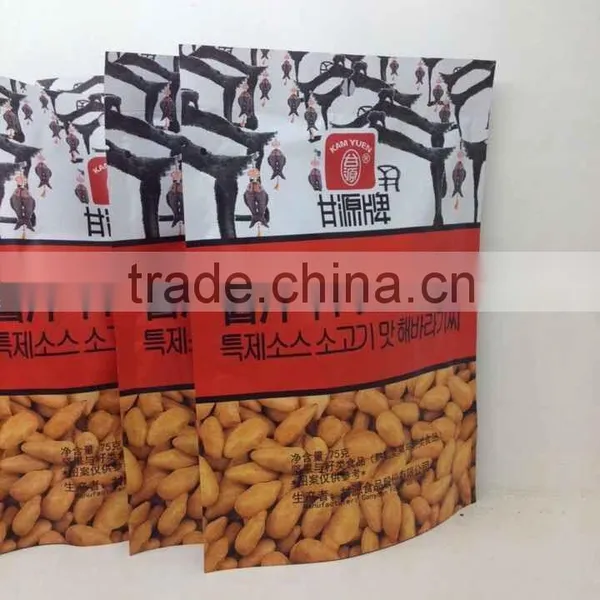 HACCP Delicious Catchup Beef Flavor Coated Sunflower Seed Snack Food