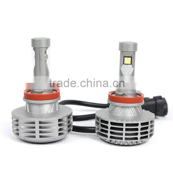 Five Color 3000k 4300k 6500k 8000k 10000k High Power Aluminum Led h9 Headlight Single Beam With Strong Dissipation photo-5