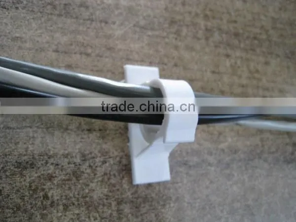 plastic adhesive cable grip