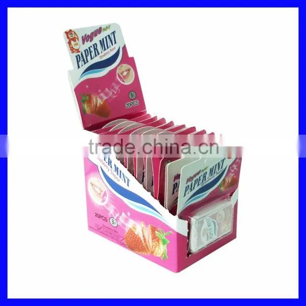 Oral Dissolvable Types Paper Mint Sweets for Russia Market photo-4