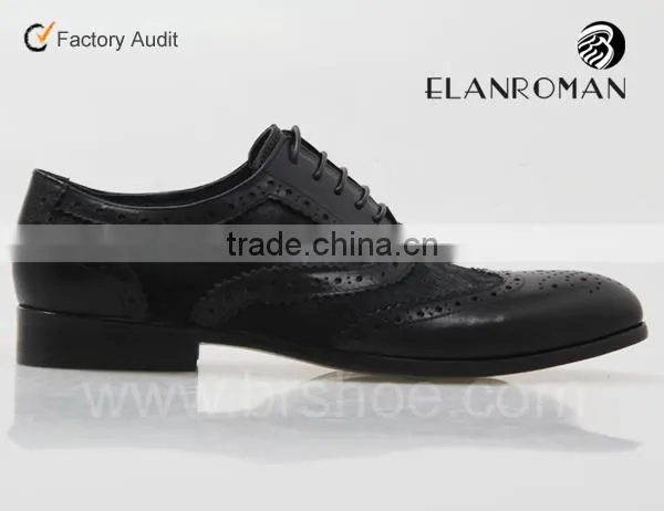 High Quality Men Shoes Genuine Leather Italian Dress Shoes photo-2