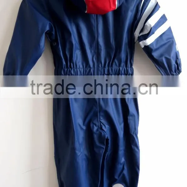 Kids Breathable and Waterproof Outdoor Overall Rainsuit for Children photo-2