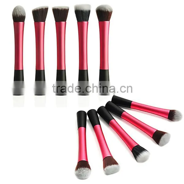 5PCS/SET Thin Waist Pinceaux Maquillage Hot Lady Concealer Dense Powder Blush Brush Facial Care Foundation Waistline Makeup Brus photo-5