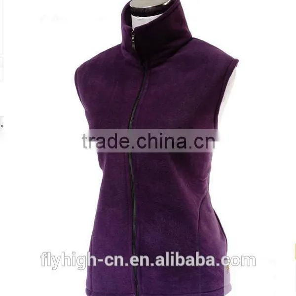 Promotional Apparel Warm Women Polar Fleece Waistcoat photo-5