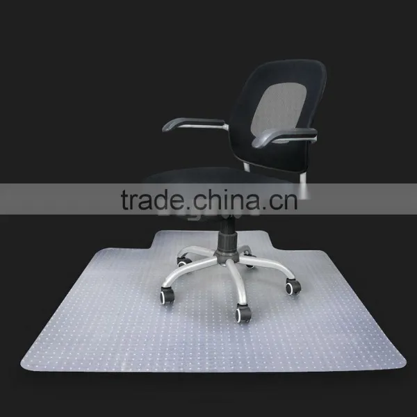Chair Floor Mat With Lip Tile Carpet Protector 48" x 36" PVC Home Office photo-6