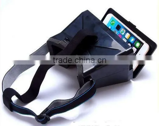 Lightest Plastic Google Virtual Reality 3D Video Glasses For IPhone and Android photo-2