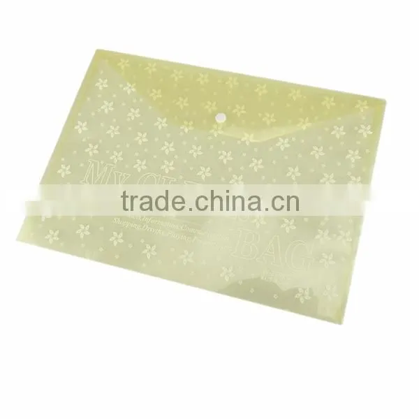 2015 China Supplier Wholesale Cheap Custom Plastic File Bag, File Pocket, Document Bag photo-4