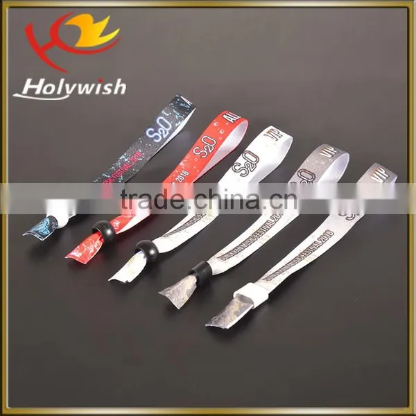 Single Use Wristbands With Cloure for Festival or Music Events