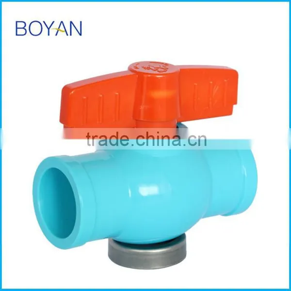China Wholesale BOYAN TaiZhou Price Blue Thailand Plastic PVC Ball Valve Quality Choice photo-3