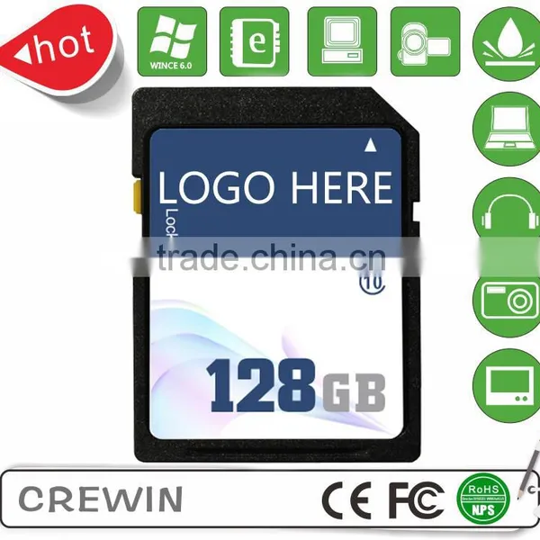 High speed 128gb sd card for digital camera,bulk class 10 128 gb sd card