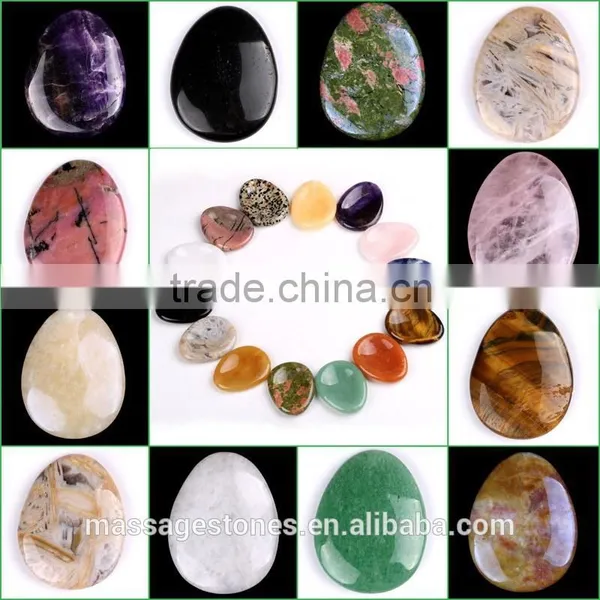 Stone Crafts: Engraved Worry Stone Healing Stone Thumb Stone photo-5