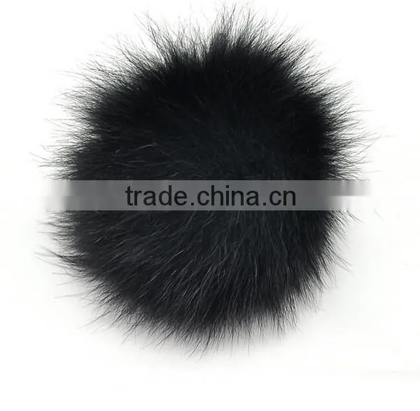 Natural Genuine Fox Fur Pom Poms /balls for Decoration photo-5