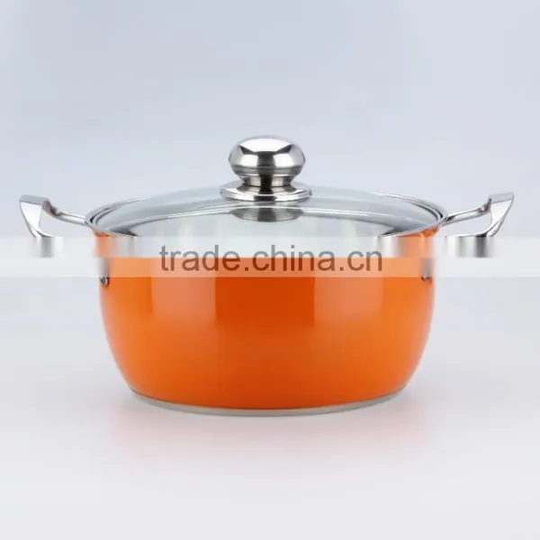 10pcs Stainless Steel Color Kitchen Accessories Cooking Pot Sets as Seen on tv Quality Choice photo-5