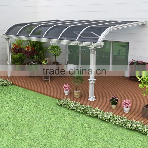 Large Shade Aluminum Patio Cover Sunshine Celling photo-5