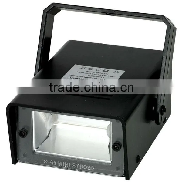 Mini White Green and Red Strobe Stage Light photo-5