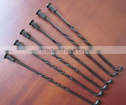 Twisted Flower Stainless Steel Motorcycle Spokes