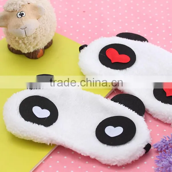 Panda Sleeping Eye Mask Nap Eye Shade Cartoon Blindfold Sleep Eyes Cover Sleeping Travel Rest Patch Blinder photo-3