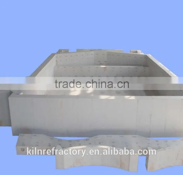 Refractory Brick Factory Fused Cast AZS Insulating Fire Brick photo-2