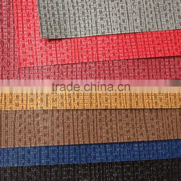 luxury leatherette paper / covering materials/base paper and treat surface paper